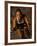 Young Woman Exercising on a Stationary Bike-null-Framed Photographic Print