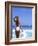 Young Woman in Swimsuit with White Hat-Bill Bachmann-Framed Photographic Print