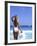 Young Woman in Swimsuit with White Hat-Bill Bachmann-Framed Photographic Print