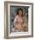 Young Woman in the Sun-Pierre-Auguste Renoir-Framed Art Print