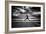 Young Woman Jumping on Beach-Rory Garforth-Framed Photographic Print