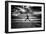 Young Woman Jumping on Beach-Rory Garforth-Framed Photographic Print