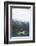 Young Woman Kayaking on Chilko Lake in British Columbia, Canada-Justin Bailie-Framed Photographic Print