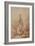Young Woman Looking Back-Jean-Honoré Fragonard-Framed Giclee Print
