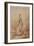 Young Woman Looking Back-Jean-Honoré Fragonard-Framed Giclee Print