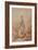 Young Woman Looking Back-Jean-Honoré Fragonard-Framed Giclee Print