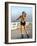 Young Woman on Rollerblades at the Beach-Bill Bachmann-Framed Photographic Print