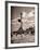 Young Woman Playing Ball on Beach-Philip Gendreau-Framed Photographic Print
