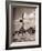 Young Woman Playing Ball on Beach-Philip Gendreau-Framed Photographic Print