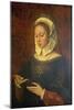 Young Woman Reading a Book of Hours-Ambrosius Benson-Mounted Giclee Print