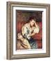 Young Woman Reading-Mary Cassatt-Framed Giclee Print