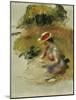 Young Woman Reading-Pierre-Auguste Renoir-Mounted Giclee Print