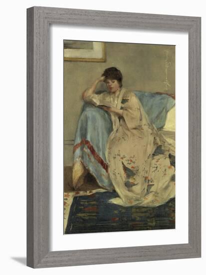 Young Woman Reading-Harper Pennington-Framed Giclee Print