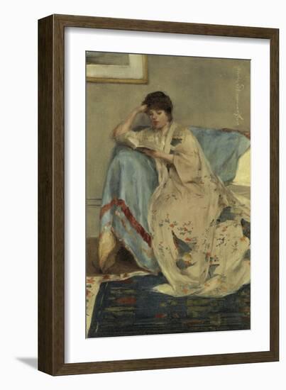 Young Woman Reading-Harper Pennington-Framed Giclee Print