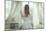 Young Woman Wearing White Dress-Sabine Rosch-Mounted Photographic Print