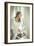 Young Woman Wearing White Dress-Sabine Rosch-Framed Photographic Print