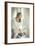 Young Woman Wearing White Dress-Sabine Rosch-Framed Photographic Print