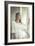 Young Woman Wearing White Dress-Sabine Rosch-Framed Photographic Print