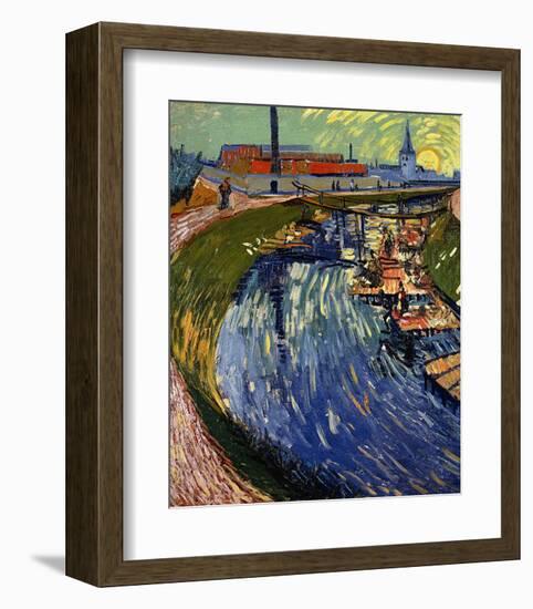 Young Woman with a Red Bow-Vincent van Gogh-Framed Art Print