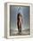 Young Woman with a Surfboard-Ben Welsh-Framed Premier Image Canvas