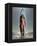 Young Woman with a Surfboard-Ben Welsh-Framed Premier Image Canvas