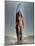 Young Woman with a Surfboard-Ben Welsh-Mounted Photographic Print