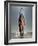 Young Woman with a Surfboard-Ben Welsh-Framed Photographic Print