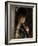 Young Woman with a Veil-Pierre-Auguste Renoir-Framed Art Print