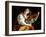 Young Woman with a Violin, c.1612-Orazio Gentileschi-Framed Giclee Print