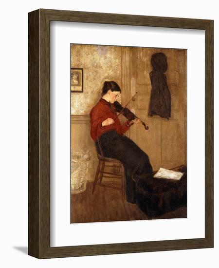 Young Woman with a Violin-Gwen John-Framed Giclee Print