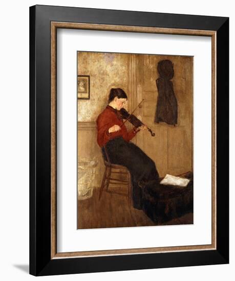 Young Woman with a Violin-Gwen John-Framed Giclee Print