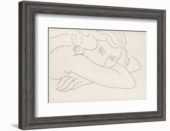 Young Woman with Face Buried in Arms, 1929-Henri Matisse-Framed Art Print