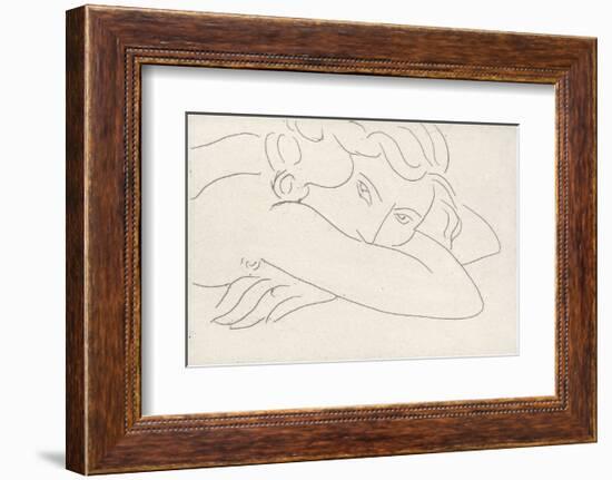 Young Woman with Face Buried in Arms, 1929-Henri Matisse-Framed Art Print