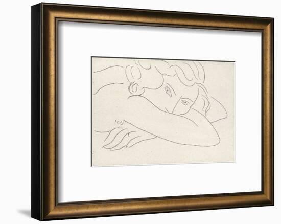 Young Woman with Face Buried in Arms, 1929-Henri Matisse-Framed Art Print