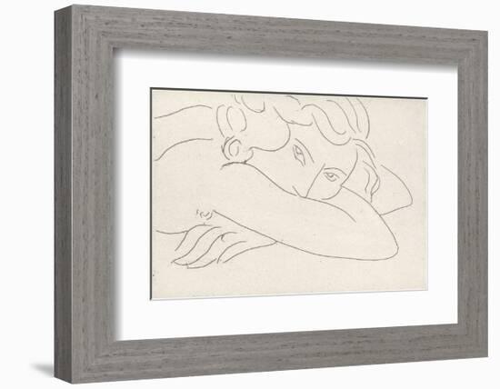 Young Woman with Face Buried in Arms, 1929-Henri Matisse-Framed Art Print