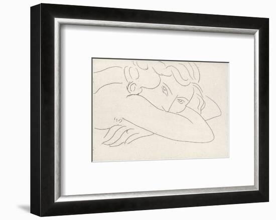 Young Woman with Face Buried in Arms, 1929-Henri Matisse-Framed Art Print