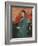 Young Woman with Ibis-Edgar Degas-Framed Giclee Print