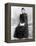 Young Woman with Long Hair Portrait, Ca. 1900-null-Framed Premier Image Canvas