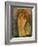 Young Woman with Red Hair Wearing a Collar-Amedeo Modigliani-Framed Giclee Print