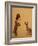 Young Woman with scarf and Hare, 2017-Susan Adams-Framed Giclee Print