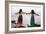 Young Women At Seaside-Charles Bowman-Framed Photographic Print