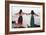 Young Women At Seaside-Charles Bowman-Framed Photographic Print