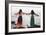 Young Women At Seaside-Charles Bowman-Framed Photographic Print