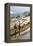 Young Women of the Hani Ethnic Minority Walking in the Rice Terraces, Yuanyang, Yunnan, China-Nadia Isakova-Framed Premier Image Canvas