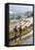 Young Women of the Hani Ethnic Minority Walking in the Rice Terraces, Yuanyang, Yunnan, China-Nadia Isakova-Framed Premier Image Canvas