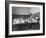 Young women performing atmospheric pressure experiments in normal school, Washington D.C., c.1899-Frances Benjamin Johnston-Framed Photographic Print