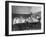 Young women performing atmospheric pressure experiments in normal school, Washington D.C., c.1899-Frances Benjamin Johnston-Framed Photographic Print