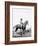 Young Yakima on Horseback-Edward S^ Curtis-Framed Giclee Print