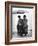 Young Yap Island ladies sporting traditional Grass Skirts, Sharing umbrella in the Caroline Islands-Eliot Elisofon-Framed Photographic Print