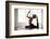 Young Yogi Woman Practicing Yoga Concept, Doing One Legged King Pigeon Exercise, Eka Pada Rajakapot-fizkes-Framed Photographic Print